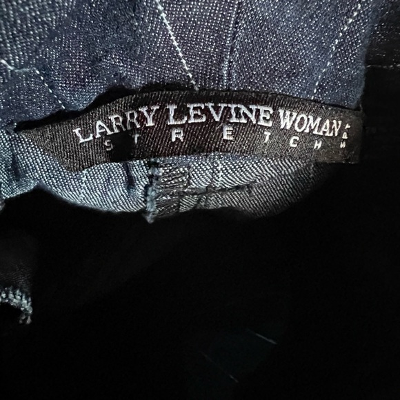 Pin-Striped Denim Jeans, Sz 18W - Picture 3 of 3